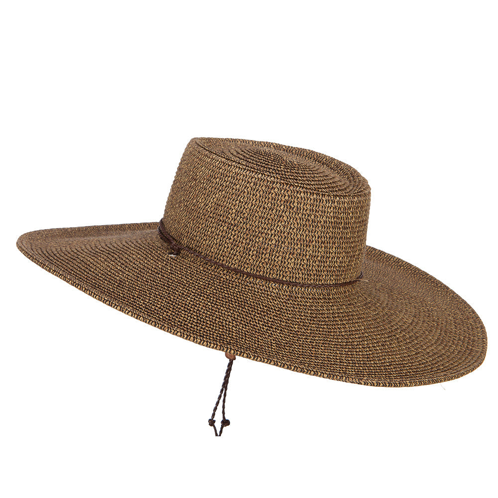 Women's Paper Braid Big Brim Hat