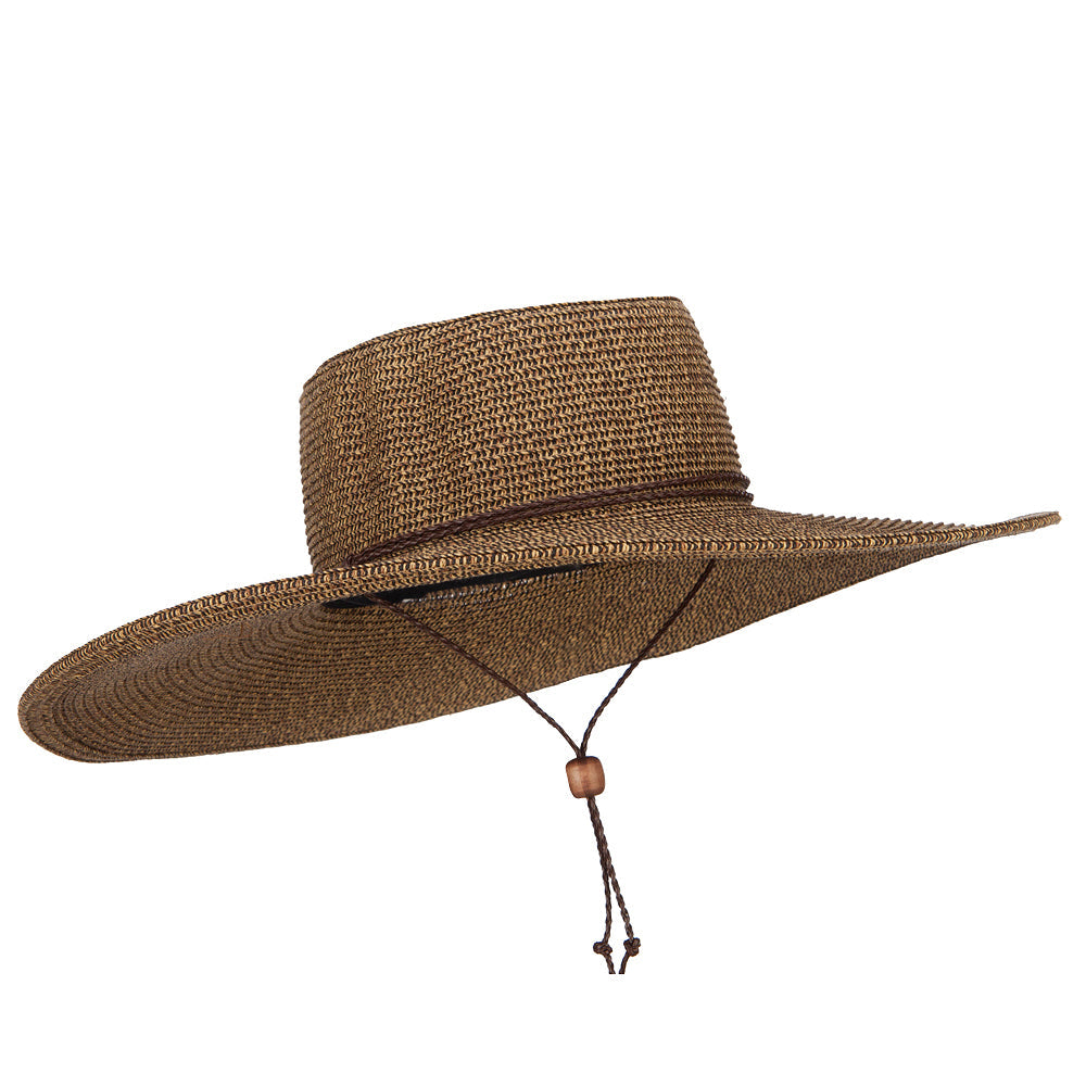 Women's Paper Braid Big Brim Hat