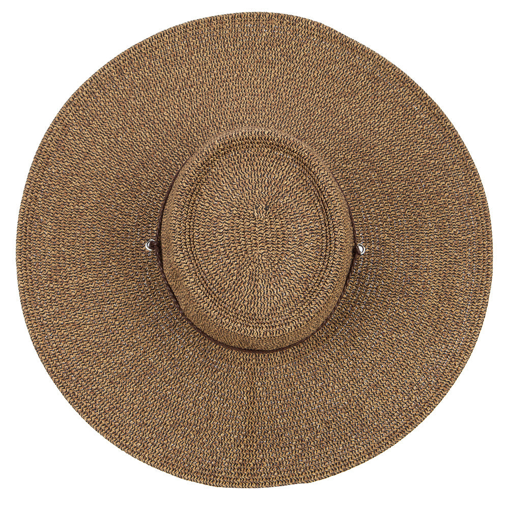Women's Paper Braid Big Brim Hat