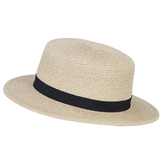 Women's Paper Braid 2 Inch Brim Hat