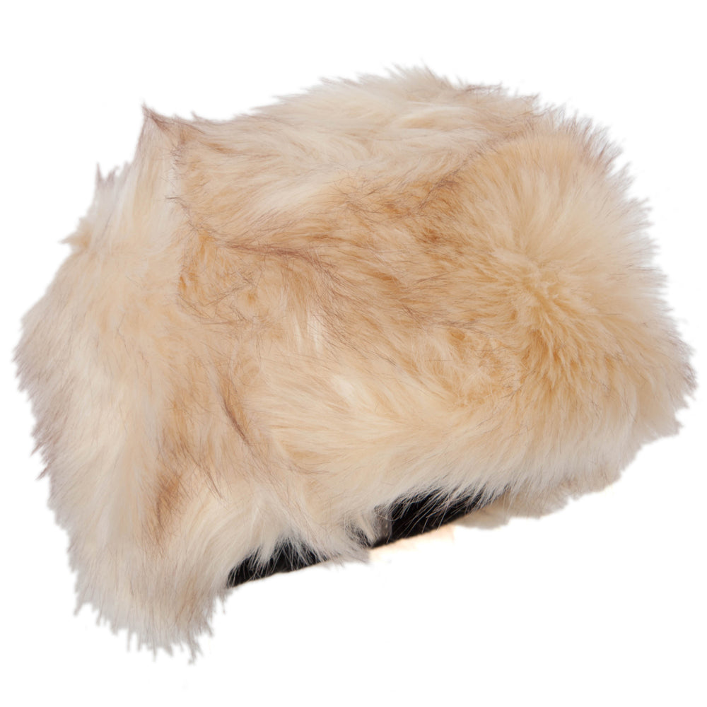 Women's Polyester Fleece Lining Faux Fur Bucket Hat