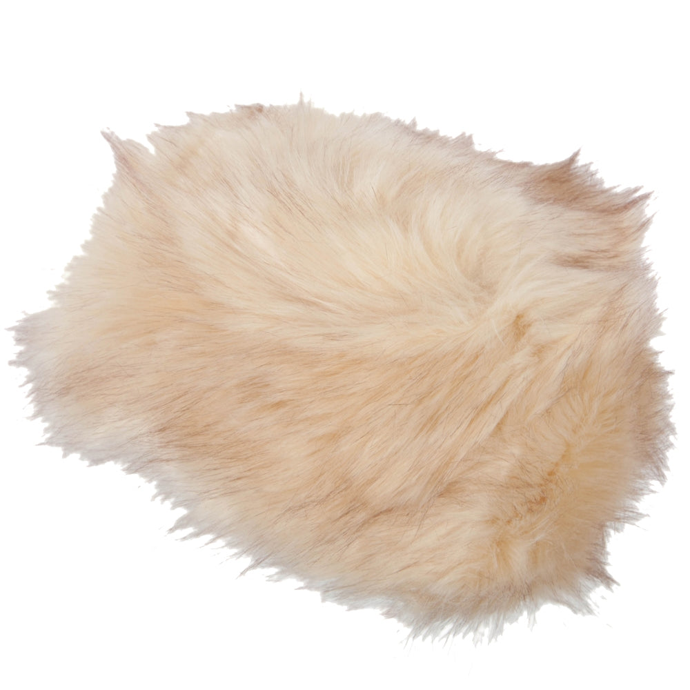 Women's Polyester Fleece Lining Faux Fur Bucket Hat