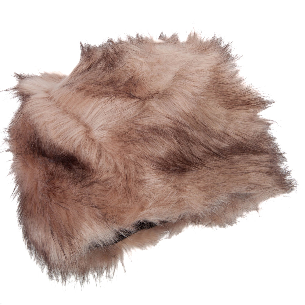 Women's Polyester Fleece Lining Faux Fur Bucket Hat