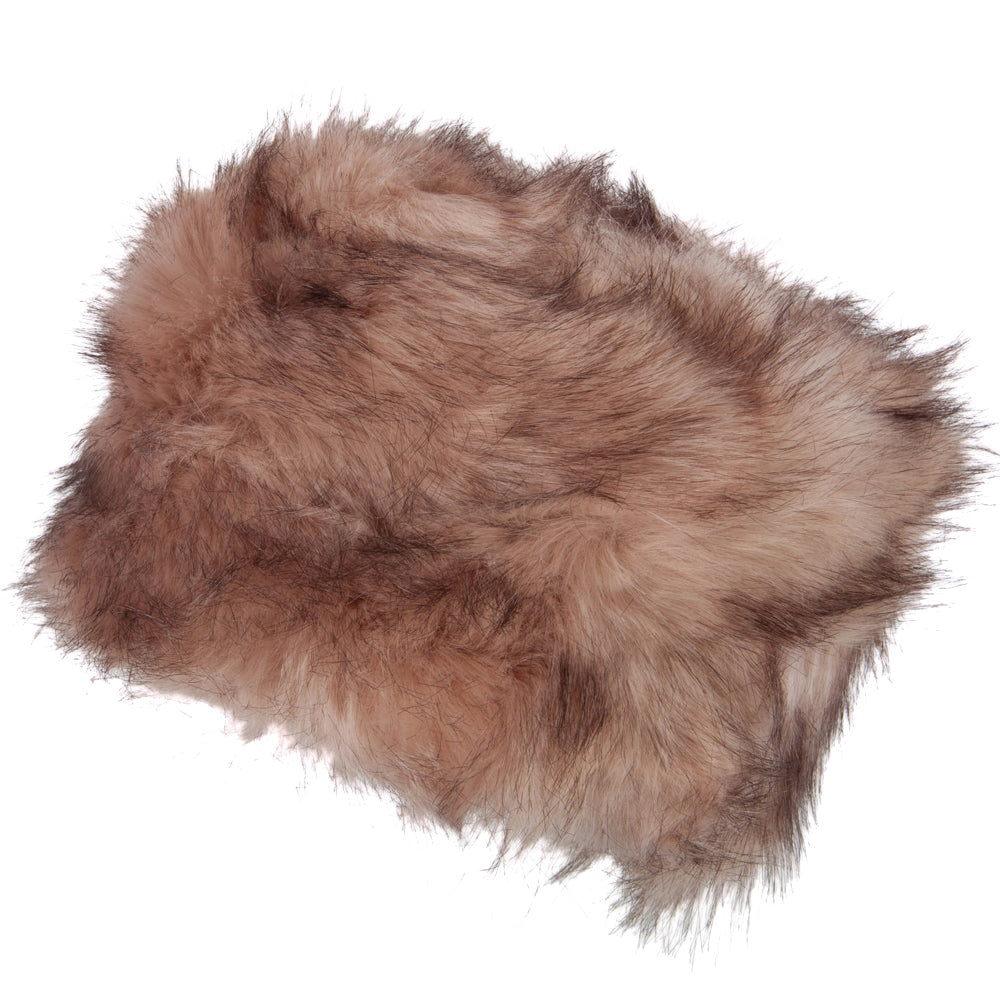 Women's Polyester Fleece Lining Faux Fur Bucket Hat