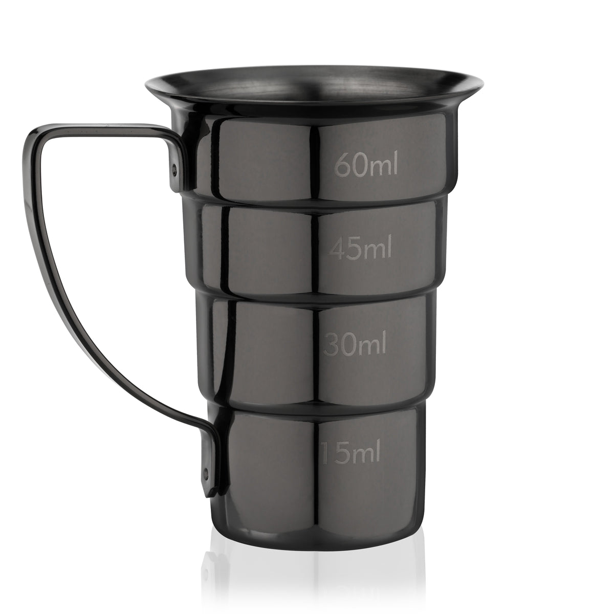Gunmetal Stepped Jigger