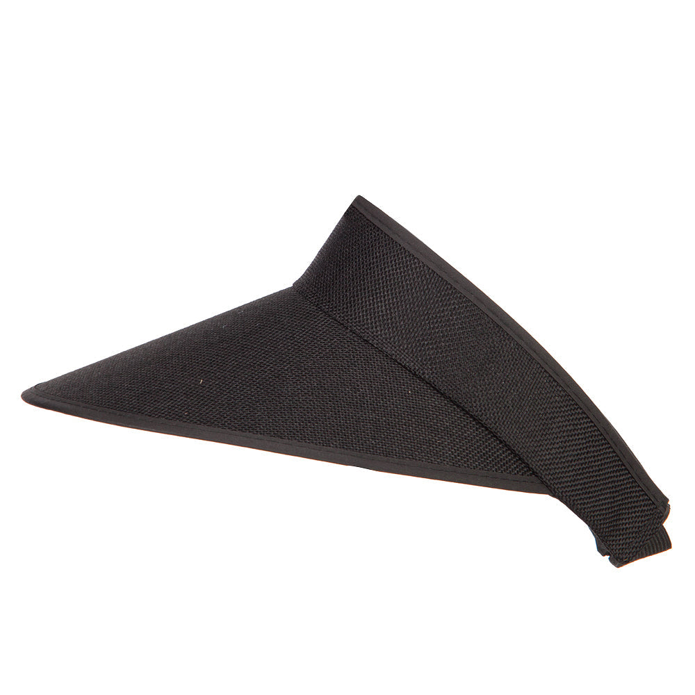 Women's Polyester Elastic Back Visor