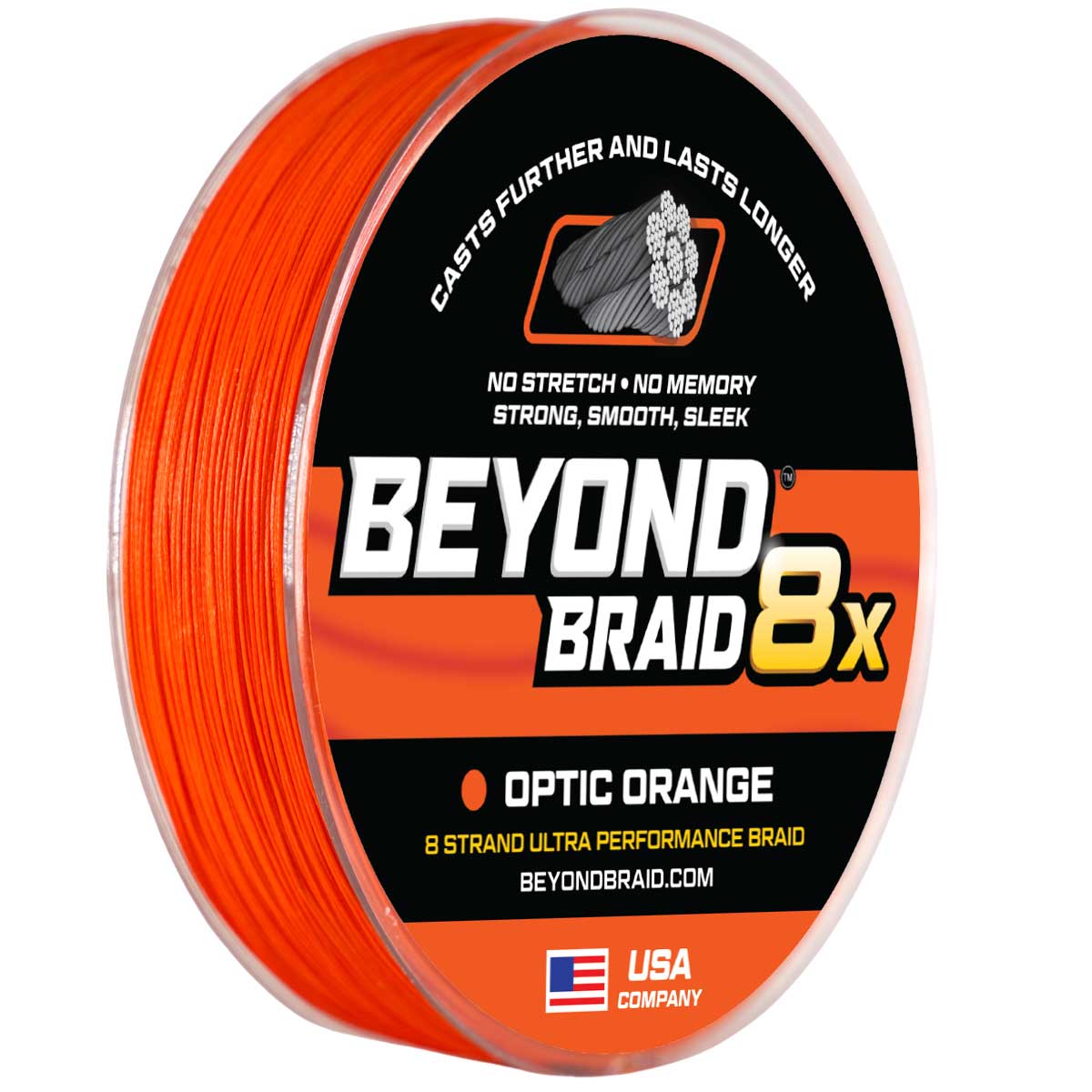 Optic Orange 8X- Ultra Performance 8 Strand