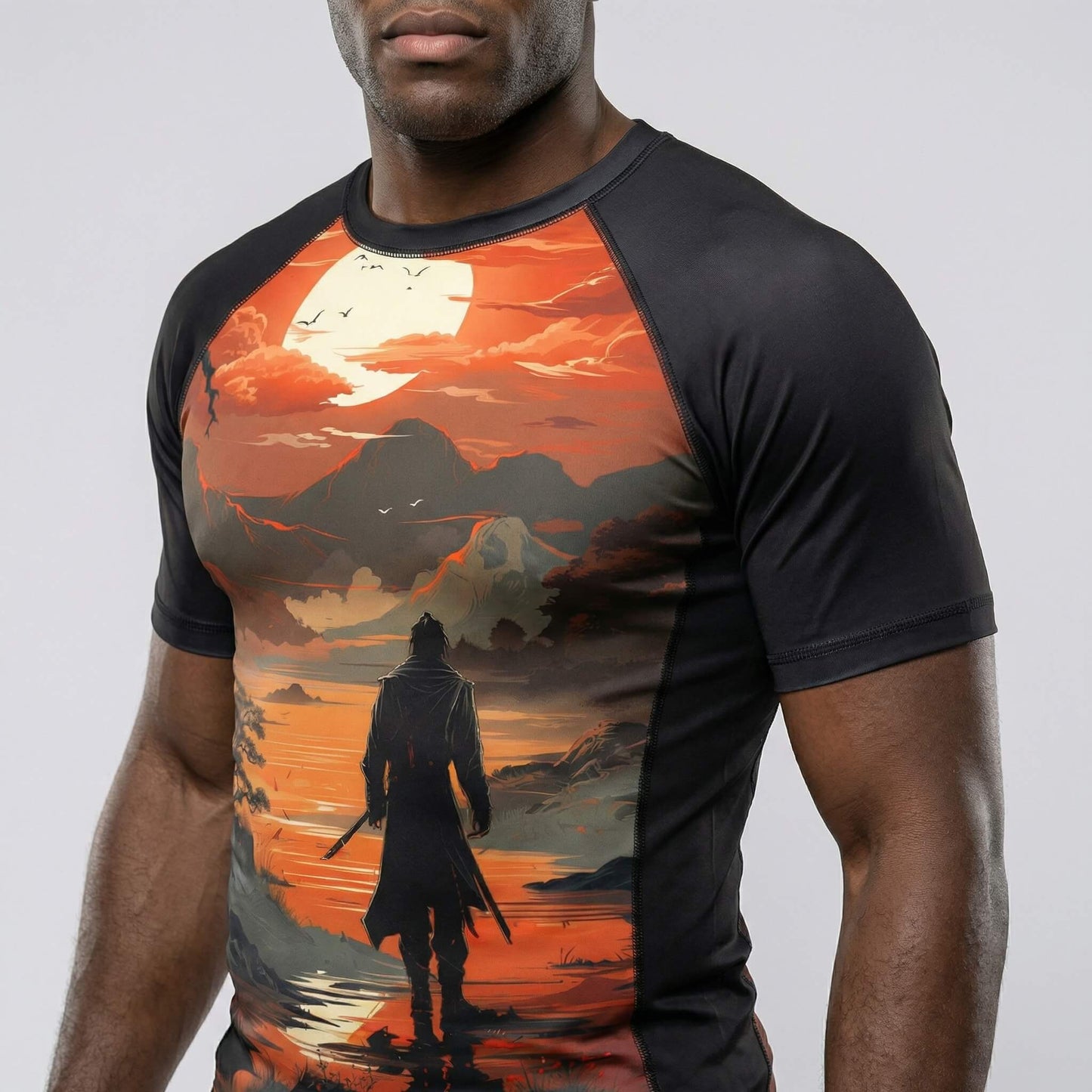 THE LOST WARRIOR SHORT SLEEVE RASH GUARD