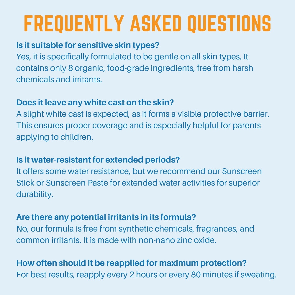 Mineral Zinc Oxide Sunscreen, Daily
