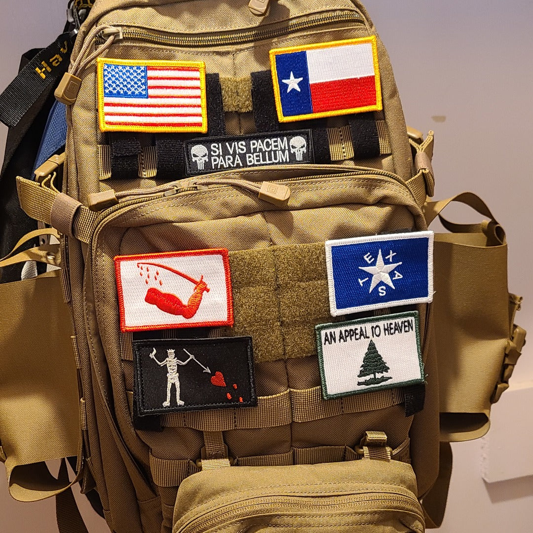 2" x 3" Flags of Defiance Tactical Patches