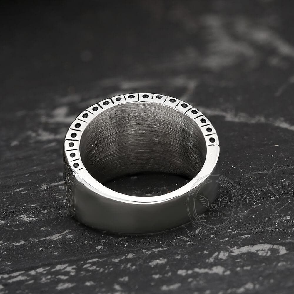 Ouroboros Stainless Steel Mythology Ring