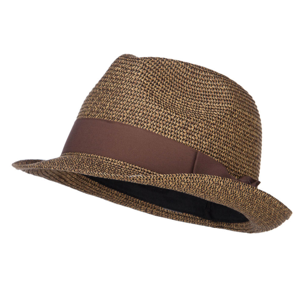 Men's Paper Braid Band Fedora
