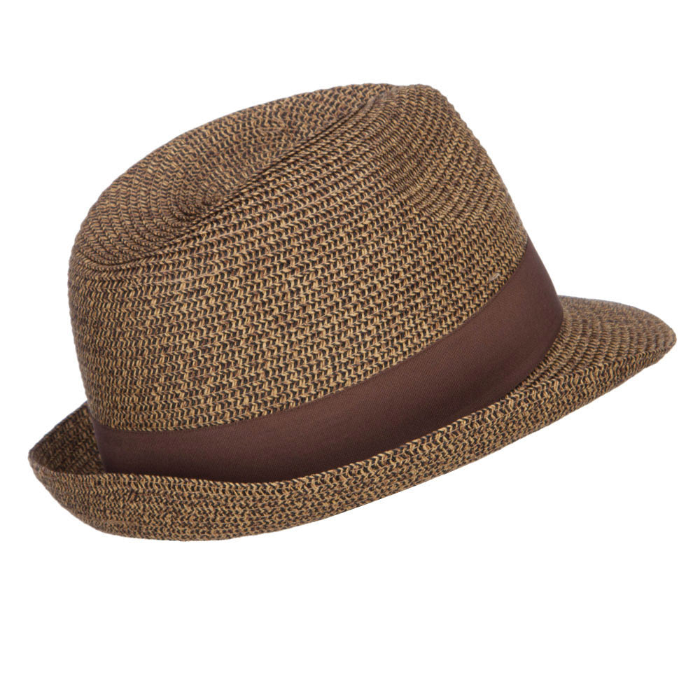 Men's Paper Braid Band Fedora