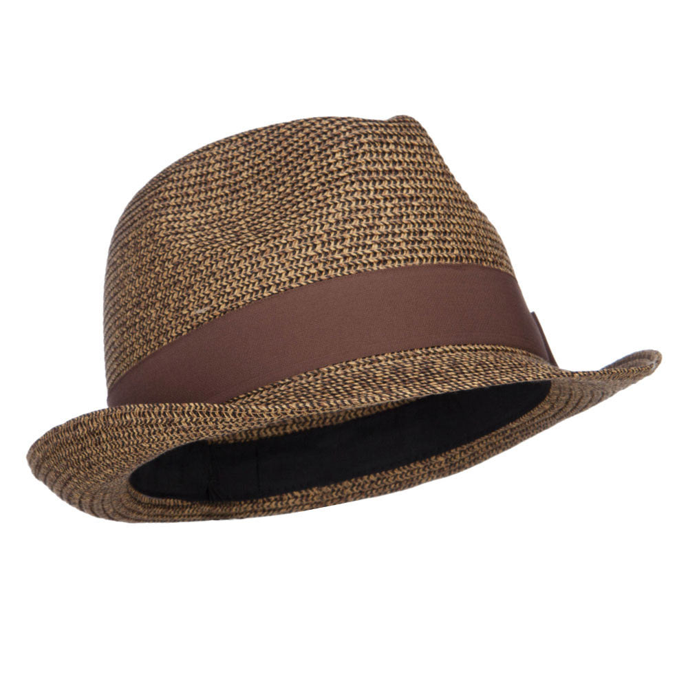 Men's Paper Braid Band Fedora