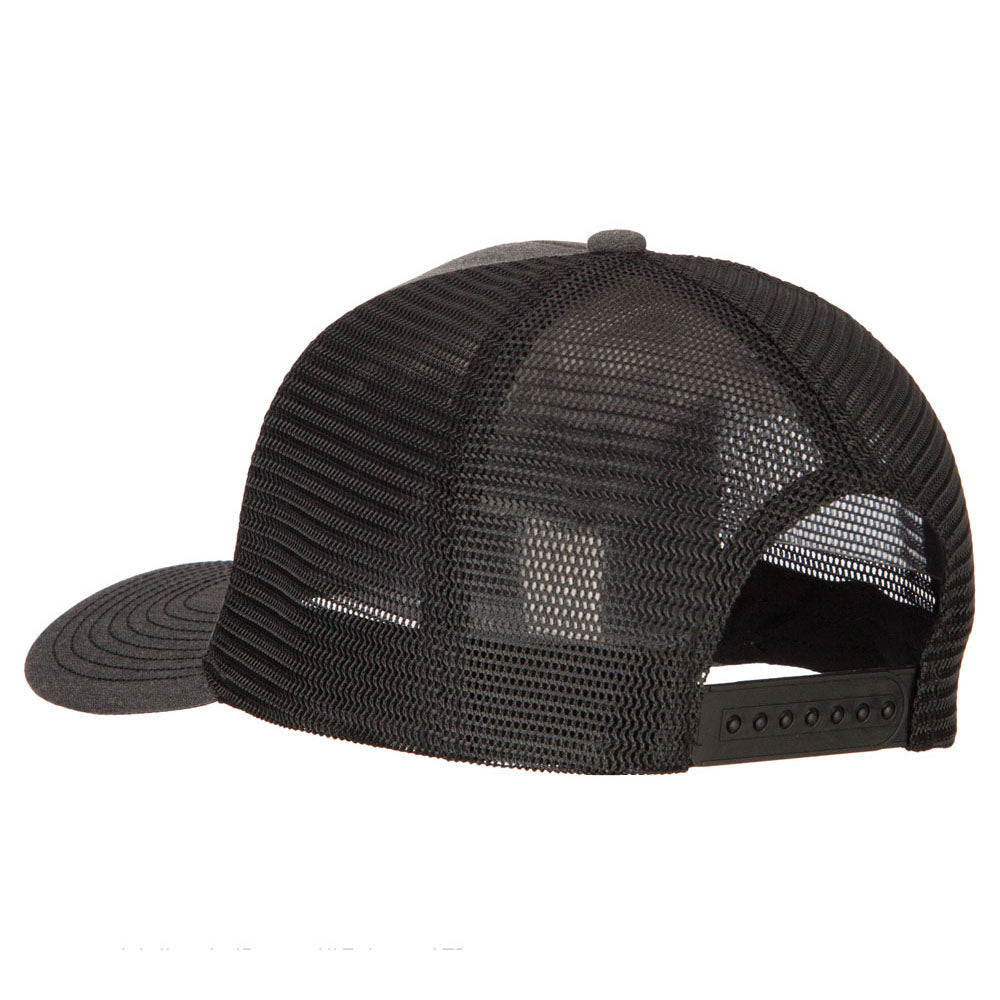 6 Panel Structured Deluxe Trucker Cap