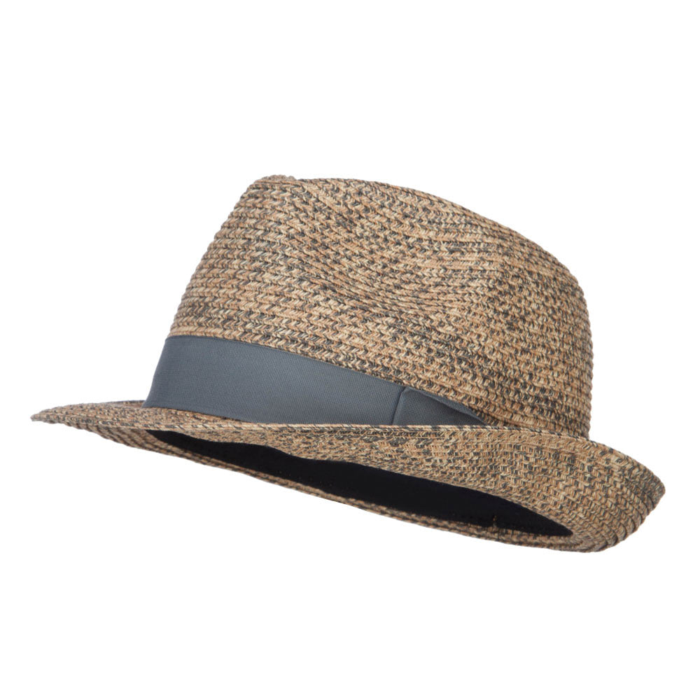 Men's Paper Braid Band Fedora