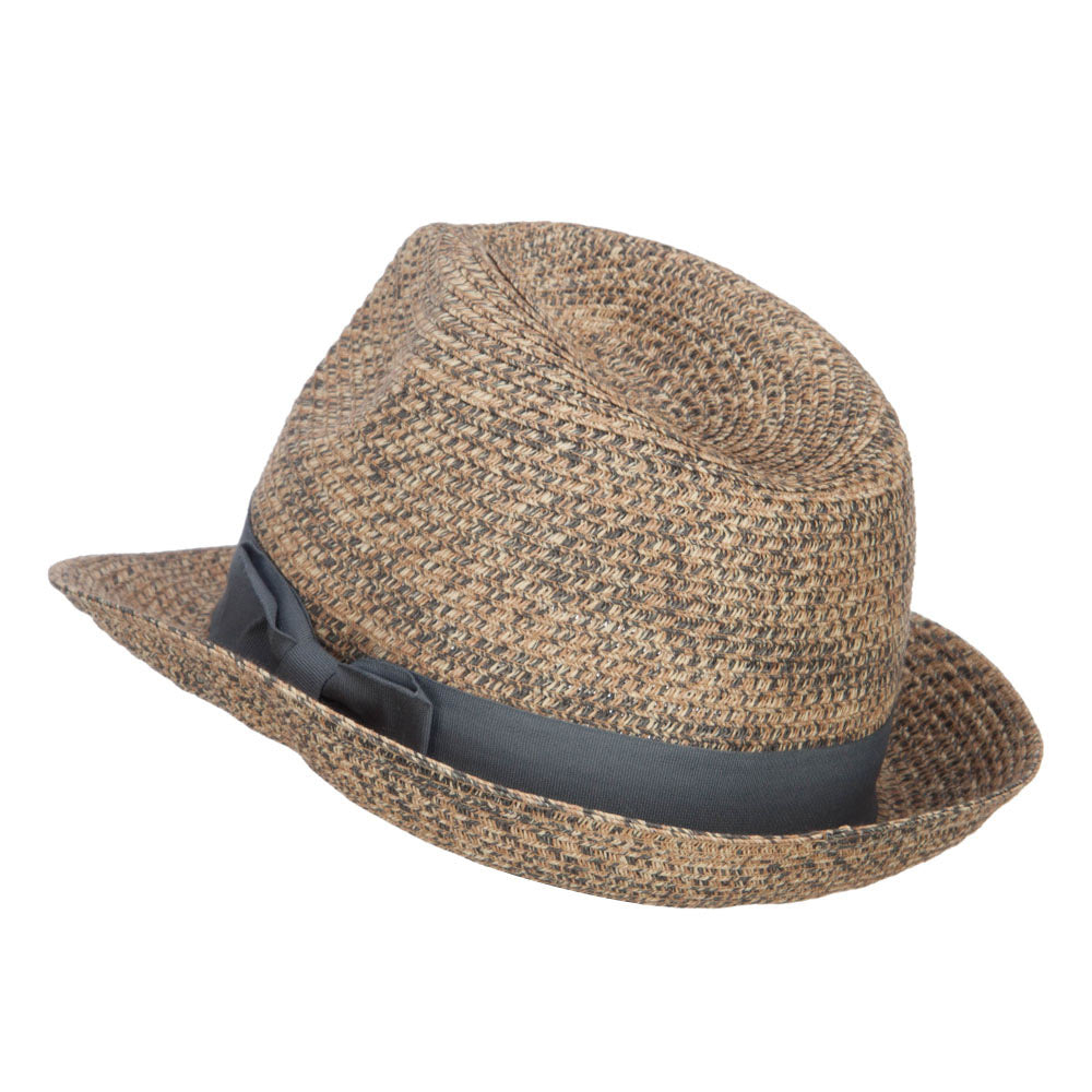Men's Paper Braid Band Fedora