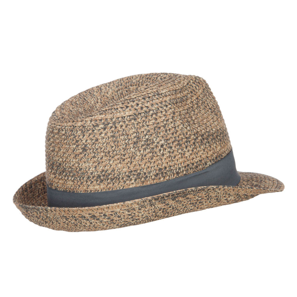 Men's Paper Braid Band Fedora