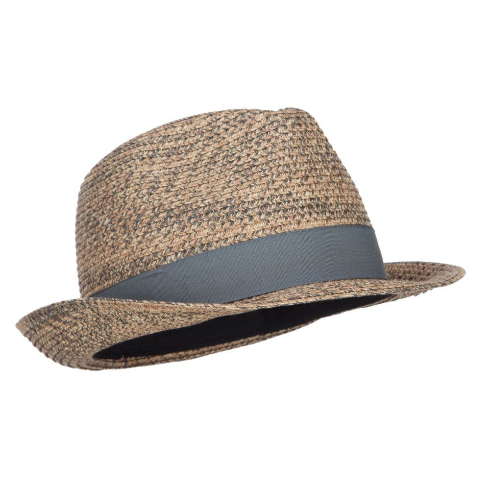 Men's Paper Braid Band Fedora