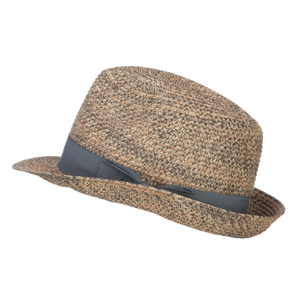Men's Paper Braid Band Fedora