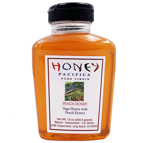 Honey Pacifica Peach Flavored Honey