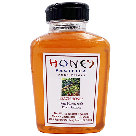 Honey Pacifica Peach Flavored Honey
