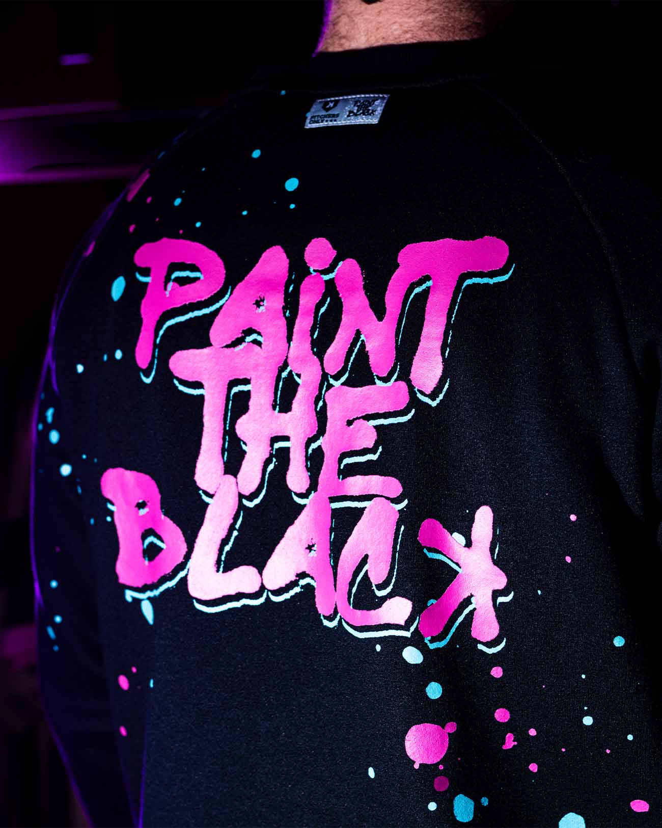 Paint The Black Crewneck - Vice City