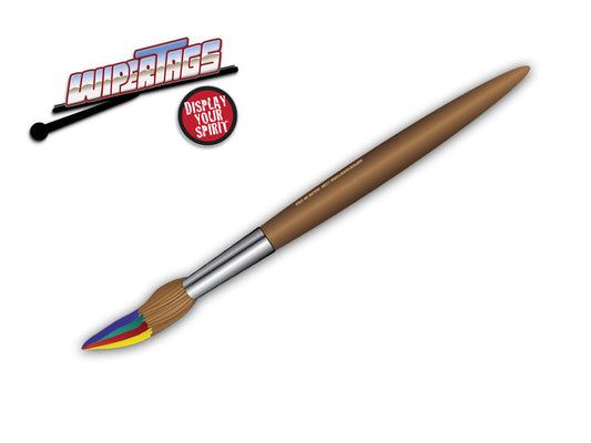 Artist Paintbrush WiperTags