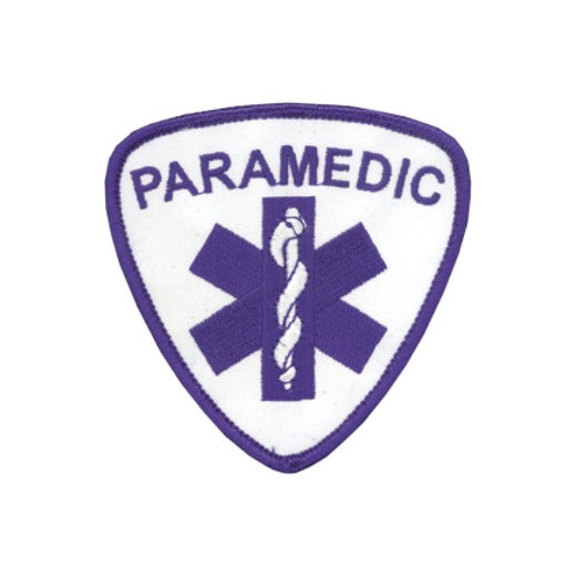 Paramedic 3.5in Patch Blue and White