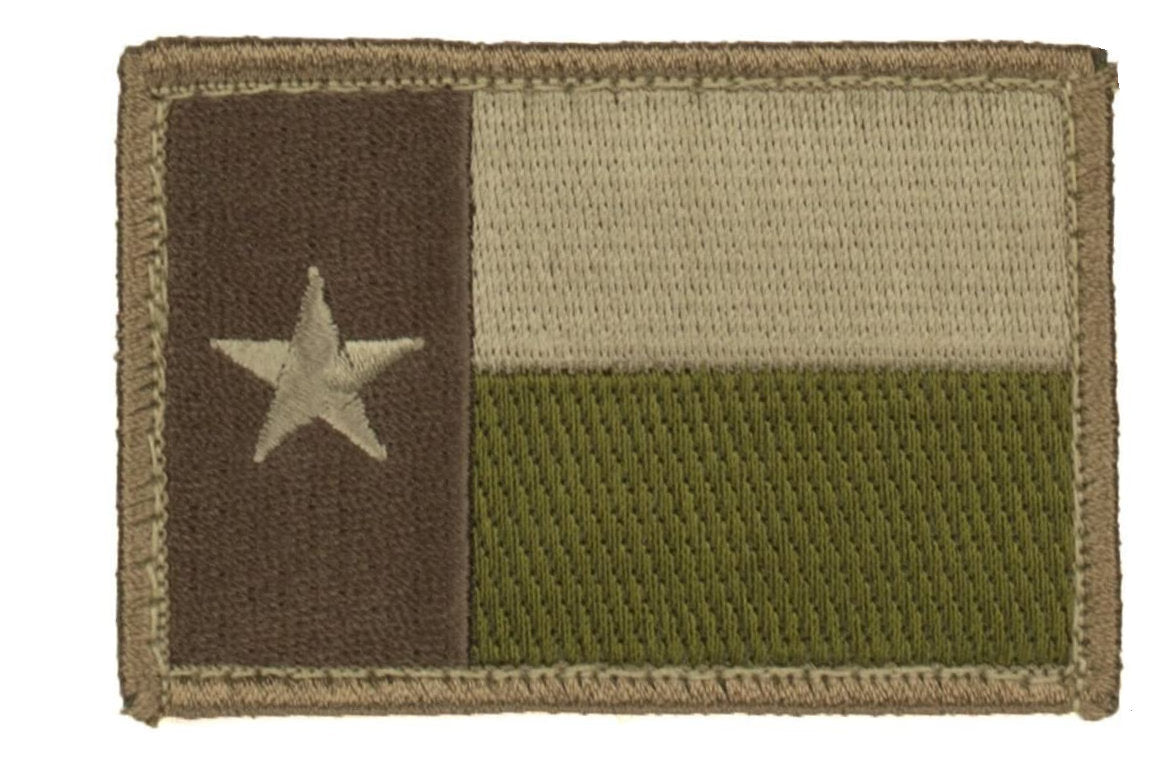 Texas Flag Patch with Hook Fastener