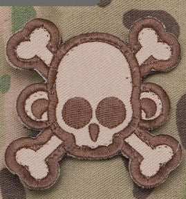 CLEARANCE - Skull Monkey with Crossbones Morale Patch - Mil-Spec Monkey