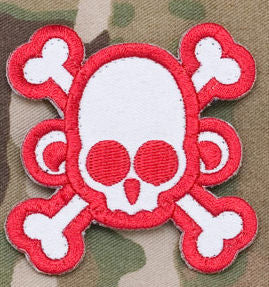 CLEARANCE - Skull Monkey with Crossbones Morale Patch - Mil-Spec Monkey