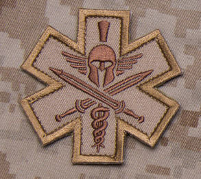 Tactical Medic Spartan Morale Patch - Mil-Spec Monkey