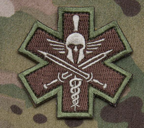Tactical Medic Spartan Morale Patch - Mil-Spec Monkey