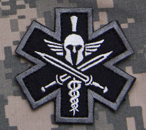 Tactical Medic Spartan Morale Patch - Mil-Spec Monkey