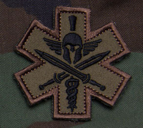 Tactical Medic Spartan Morale Patch - Mil-Spec Monkey