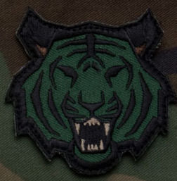 Tiger Head Mil-Spec Monkey Morale Patch