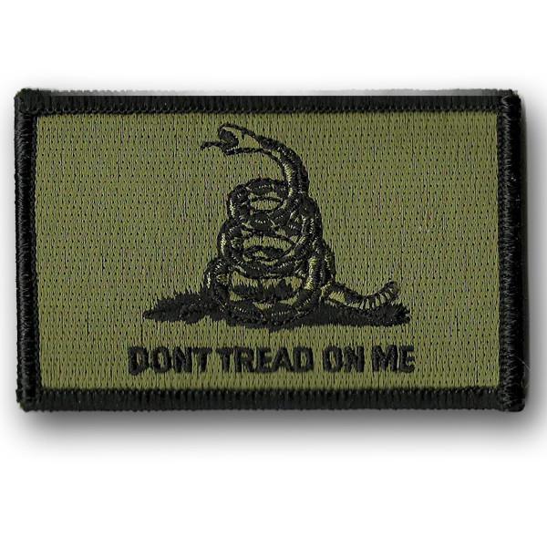 Gadsden Flag Shoulder Patch - Iron-On