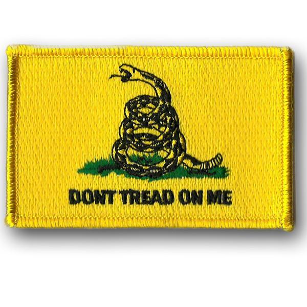 Gadsden Flag Shoulder Patch - Iron-On