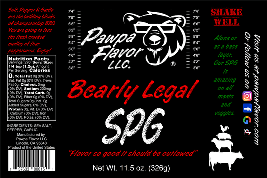 Bearly Legal SPG