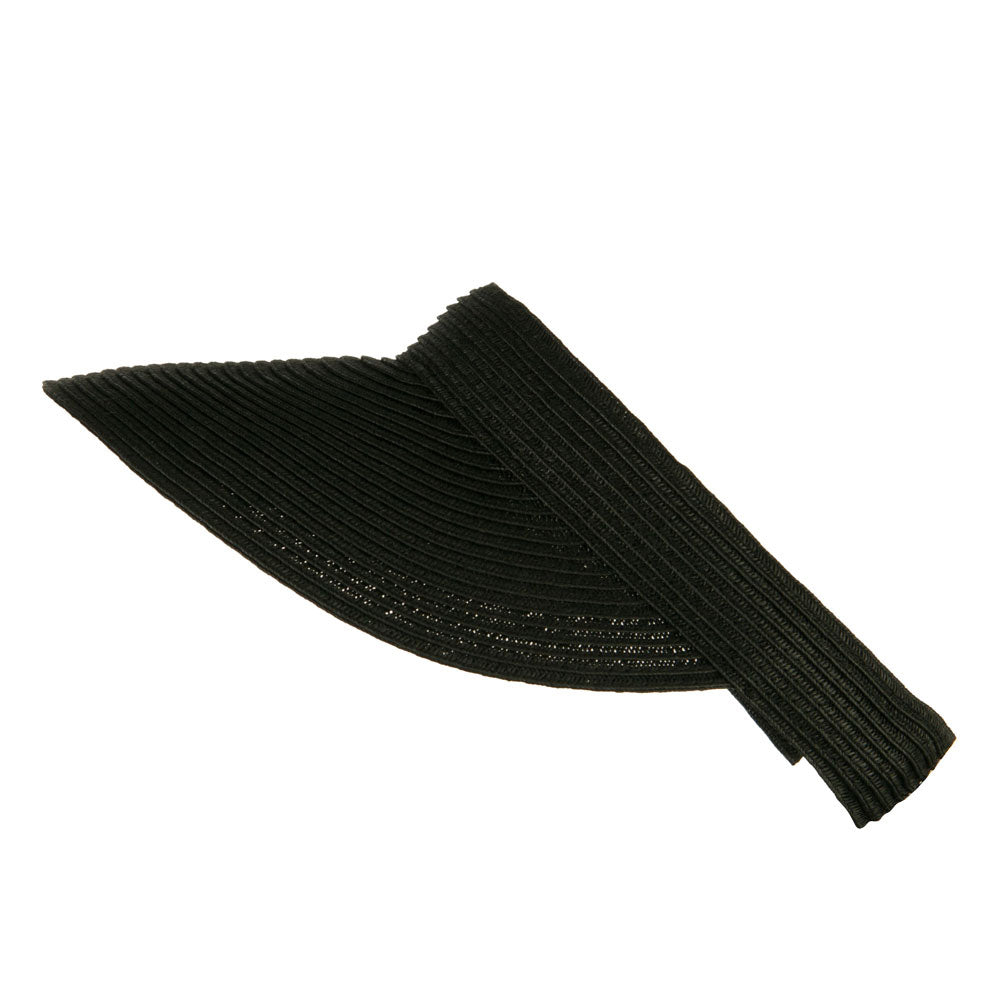 UPF 50+ Paper Braid Clip On Visor