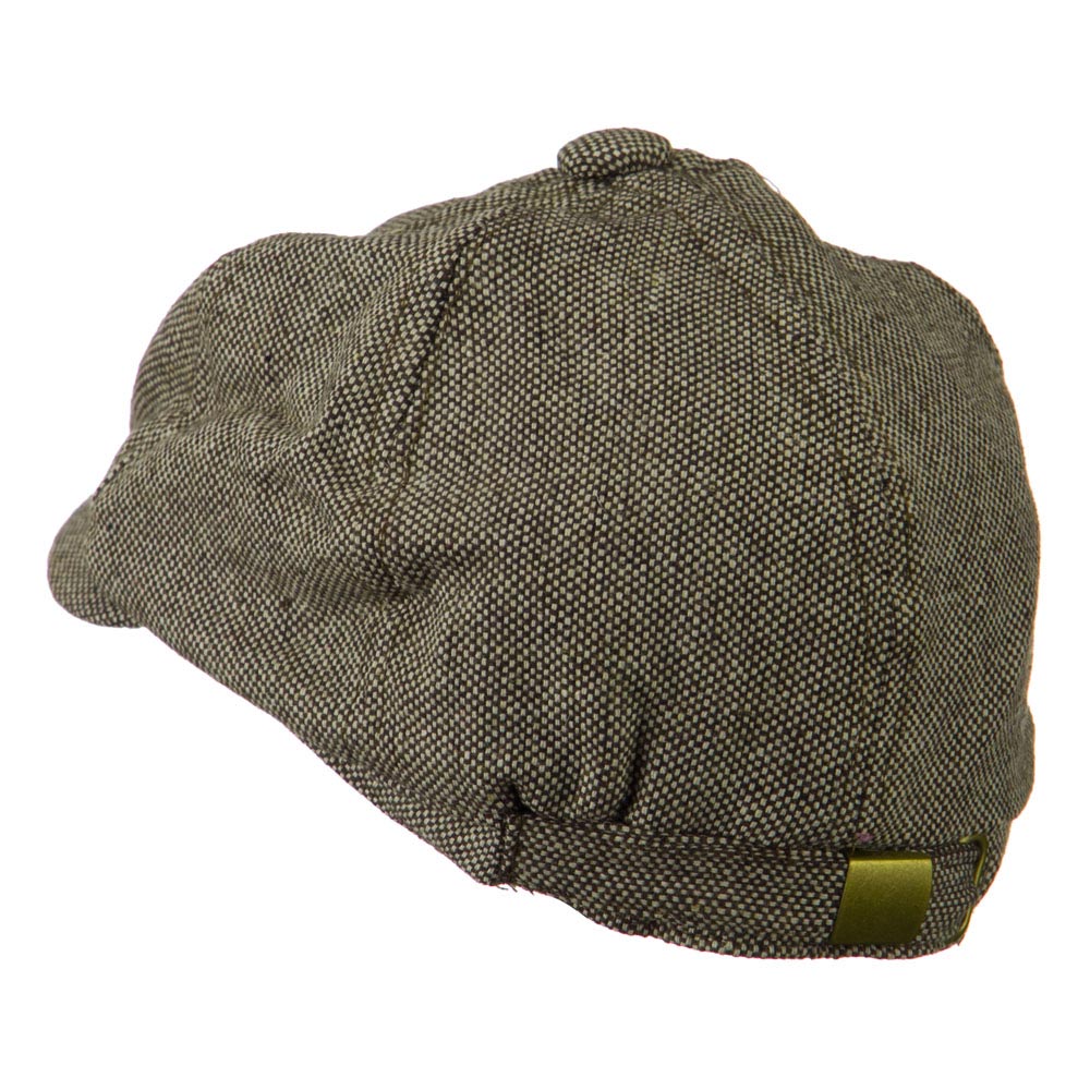 Poor Boy Short Brim Newsboy Cap