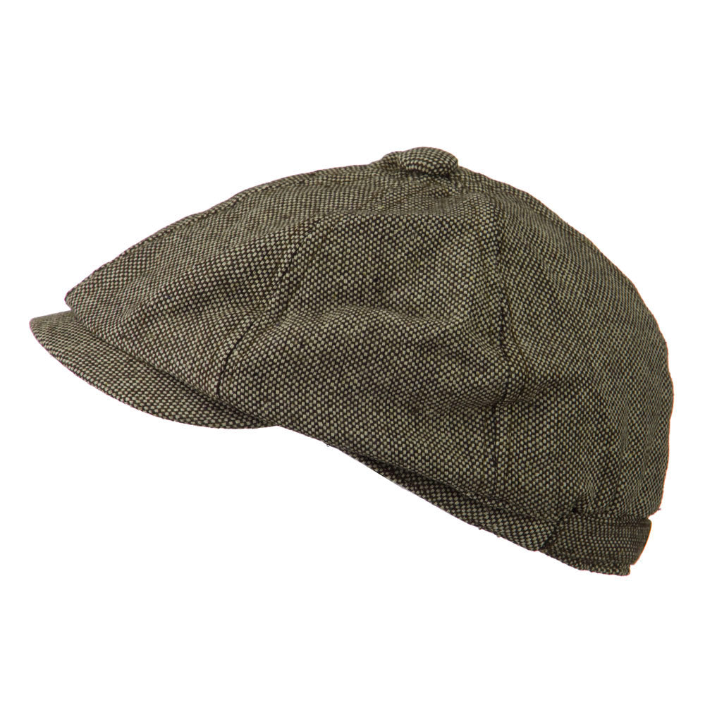 Poor Boy Short Brim Newsboy Cap