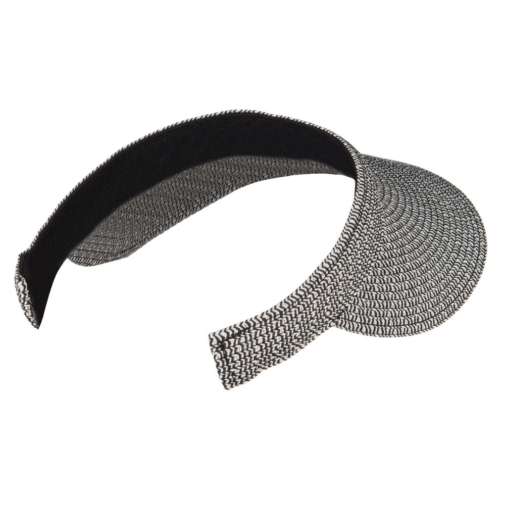 UPF 50+ Paper Braid Clip On Visor