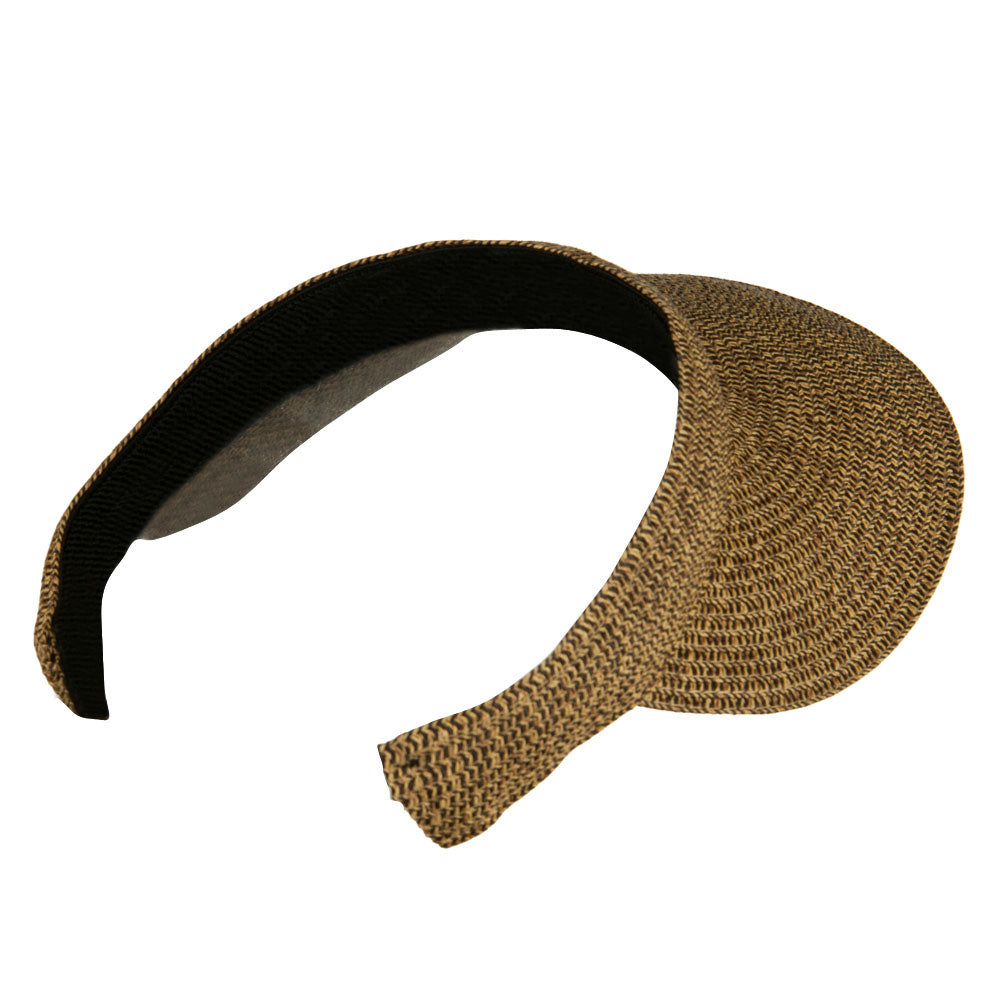 UPF 50+ Paper Braid Clip On Visor
