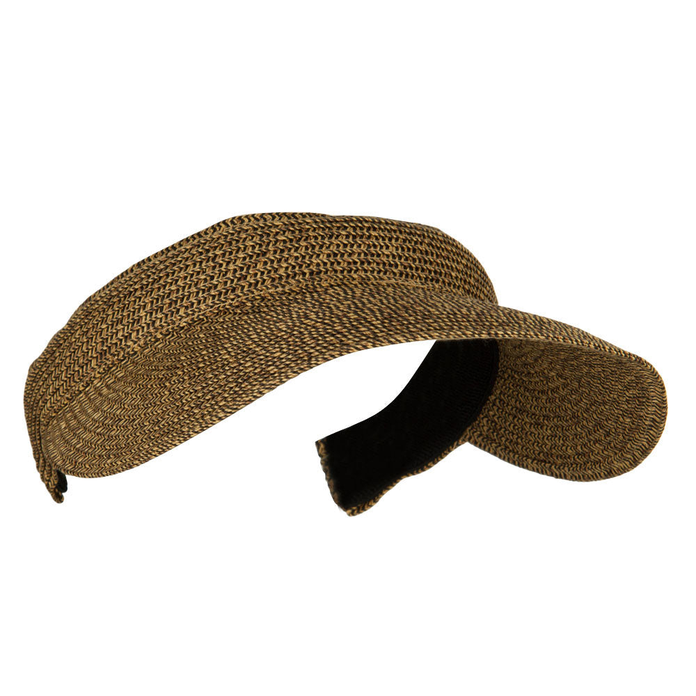 UPF 50+ Paper Braid Clip On Visor
