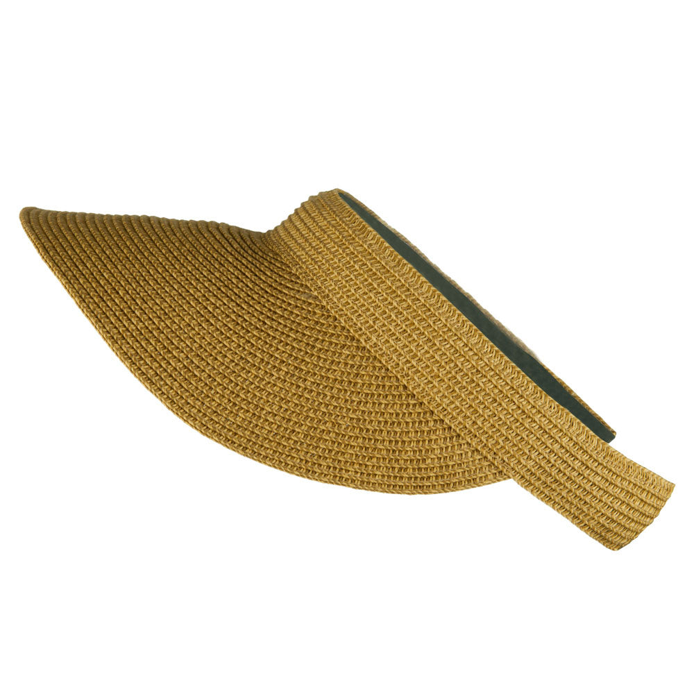 UPF 50+ Paper Braid Clip On Visor