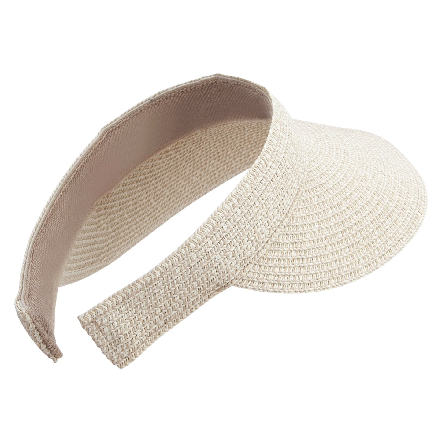 UPF 50+ Paper Braid Clip On Visor