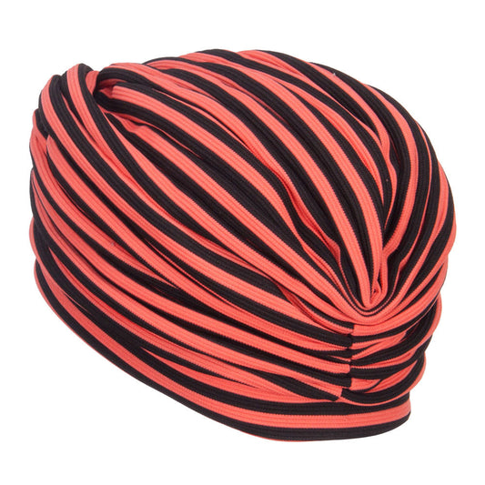 Women's Striped Turban Hat