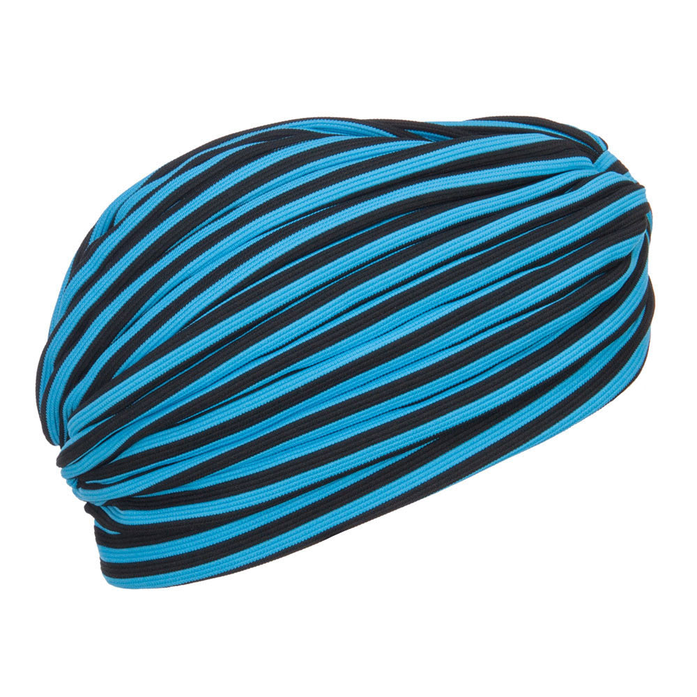 Women's Striped Turban Hat